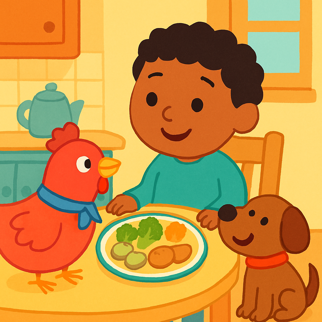 How to introduce new food to my nonverbal autistic child — opening panel
