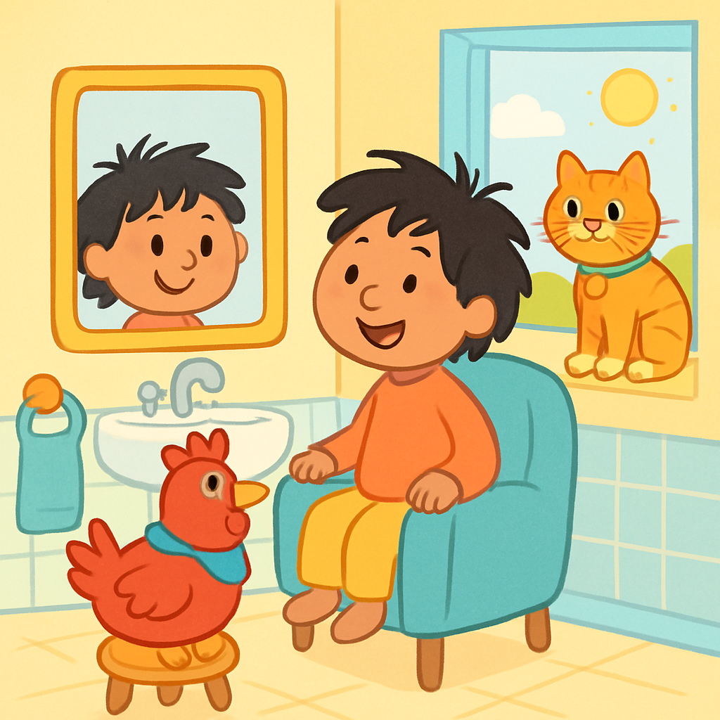 Why does my nonverbal child cry when I comb her hair? — opening panel