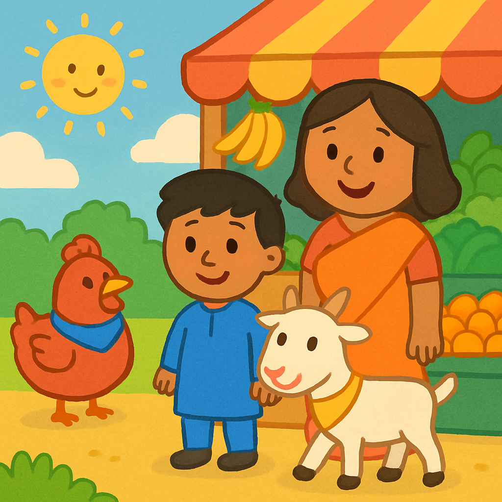 Going to a crowded local market with my autistic child — opening panel