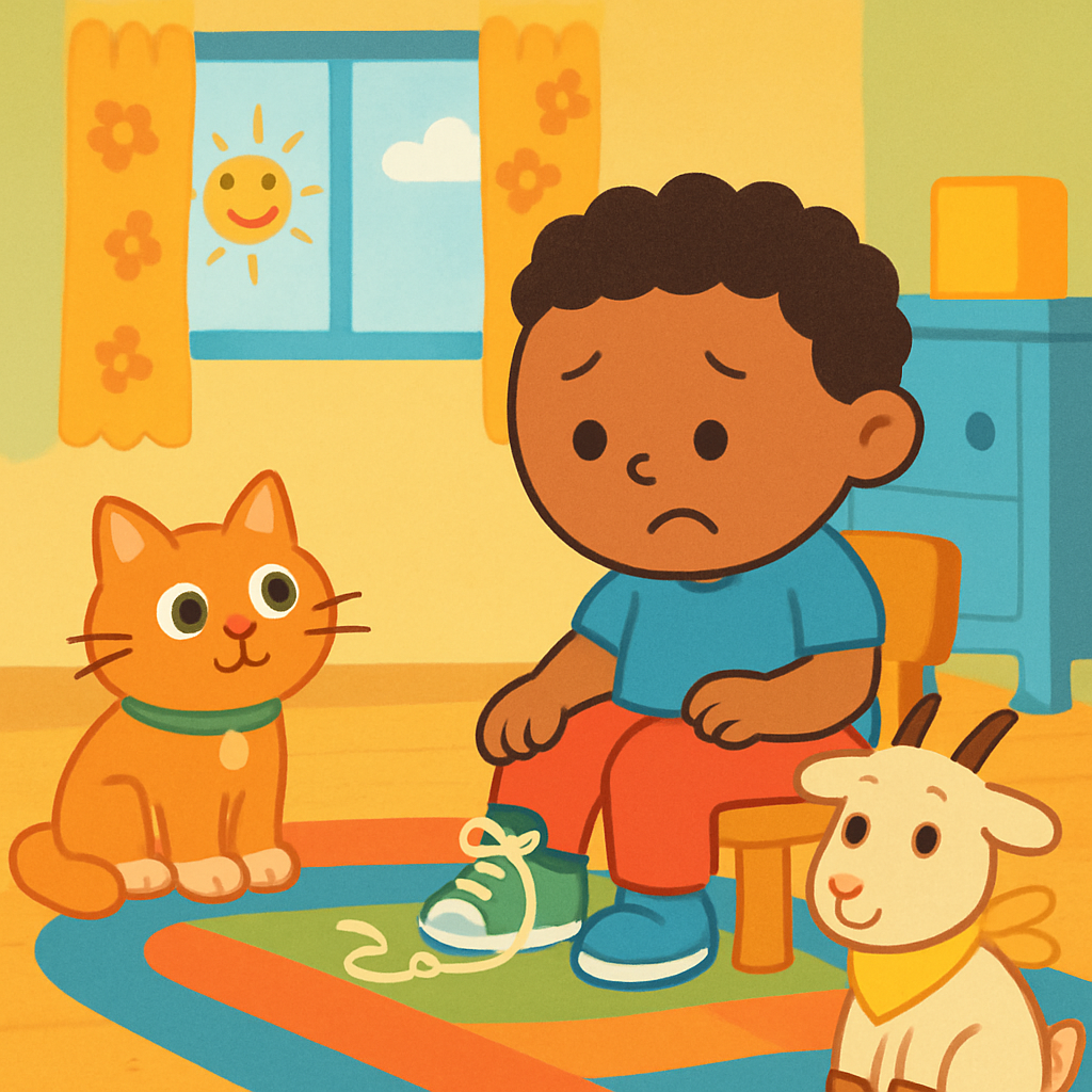My autistic child doesn't ask for help — how to teach — opening panel