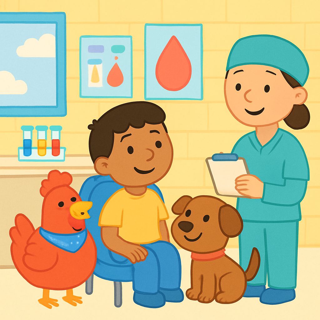 Blood test for autistic child — how to prepare — opening panel
