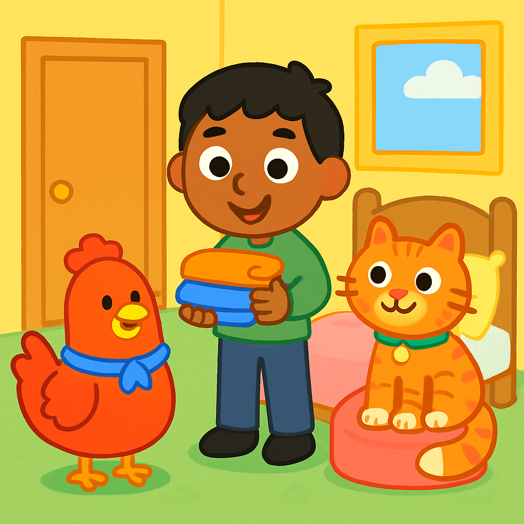 Teaching my autistic preteen to change clothes privately — opening panel