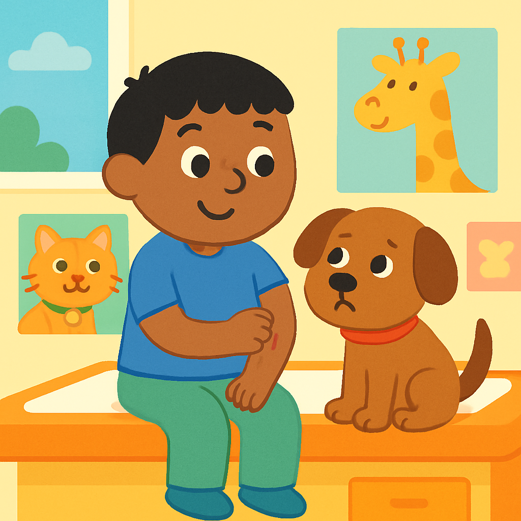 My autistic child cut himself and needs stitches — opening panel
