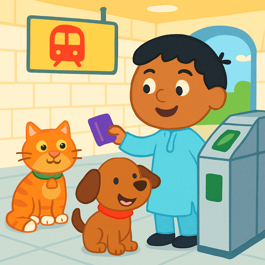 Taking my autistic child on the metro — opening panel