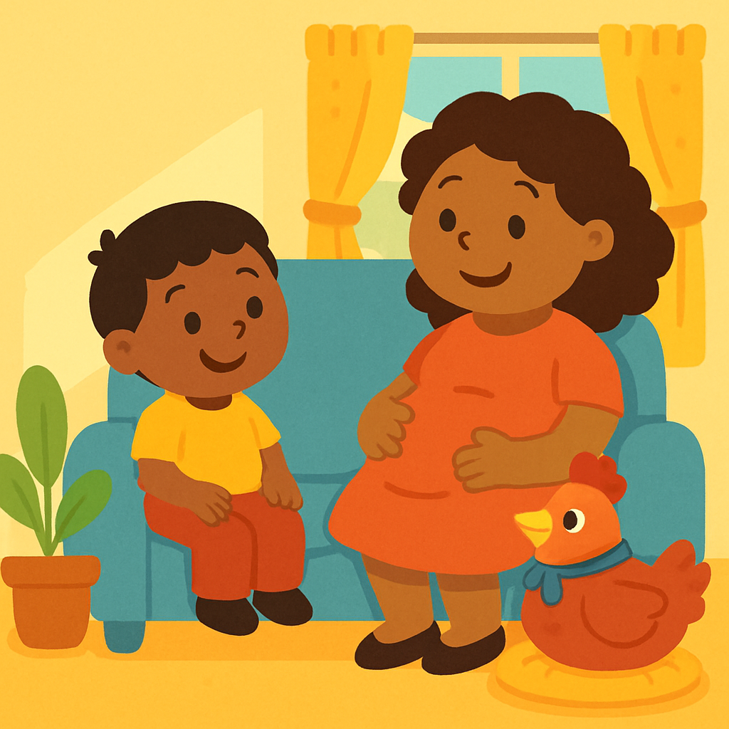 A new baby is coming — preparing my autistic child — opening panel