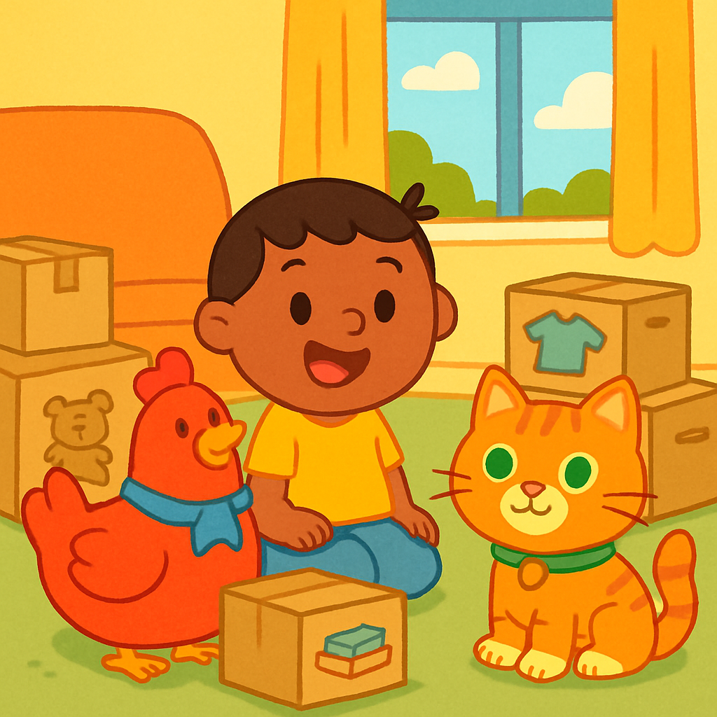 We're moving houses — preparing my autistic child — opening panel