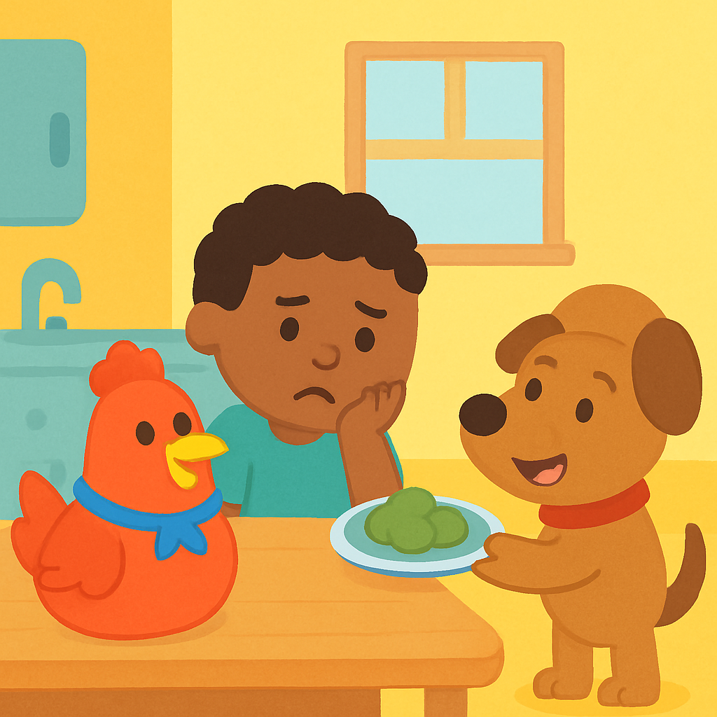 How to teach my autistic child to say NO using Avaz — opening panel