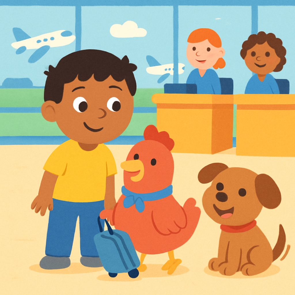 First flight with my autistic nonverbal child — opening panel