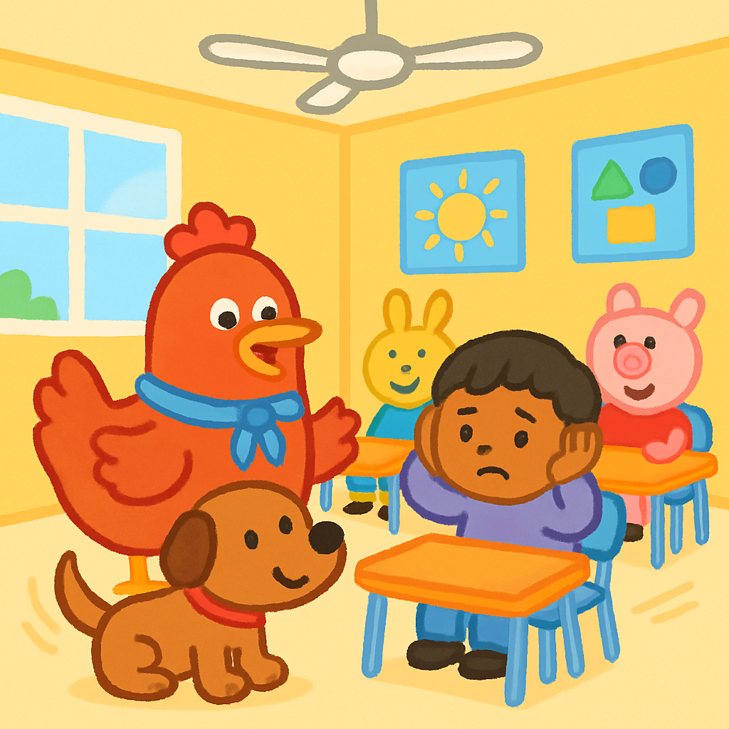 My autistic child can't focus — classroom is too loud — opening panel