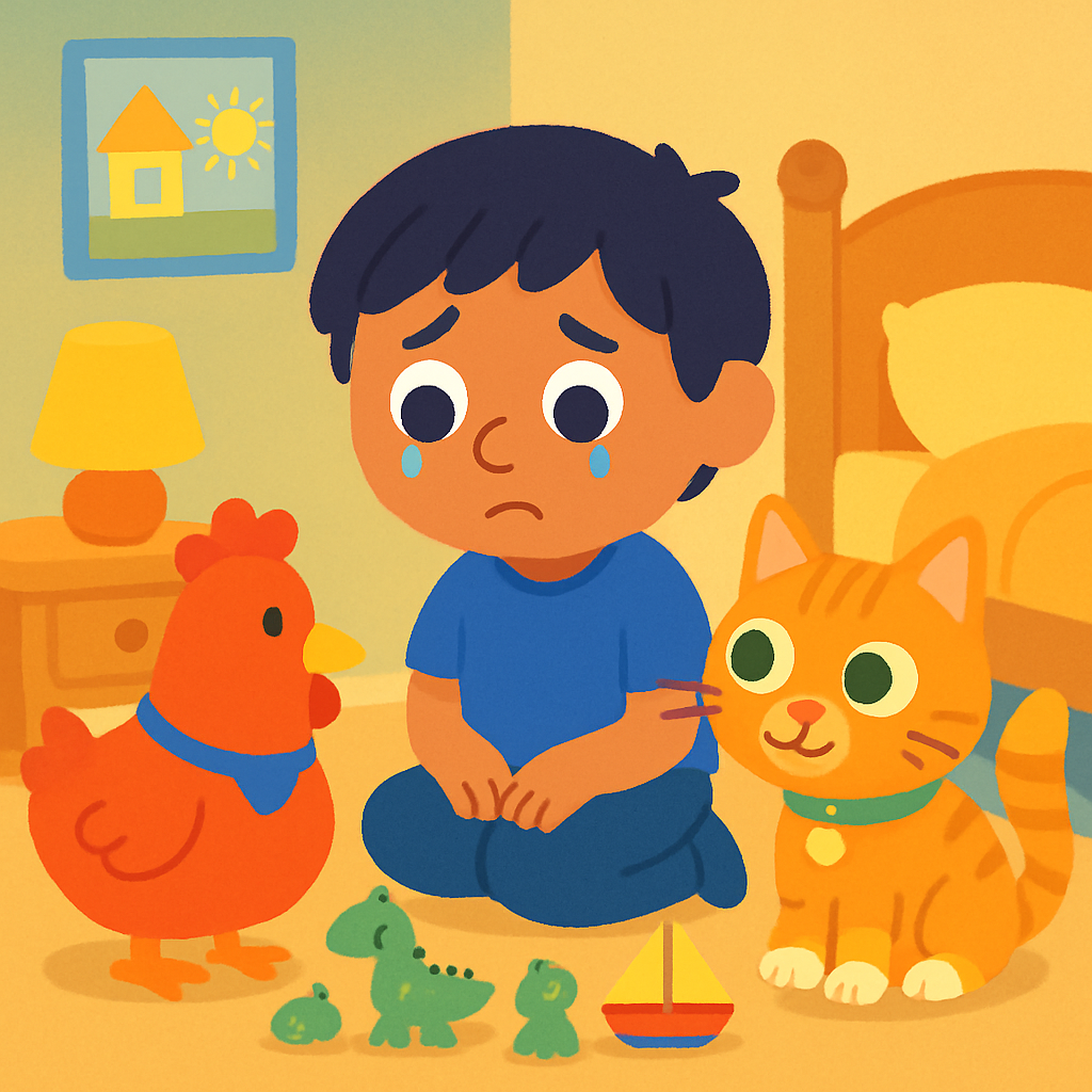How to help my nonverbal child express sadness — opening panel