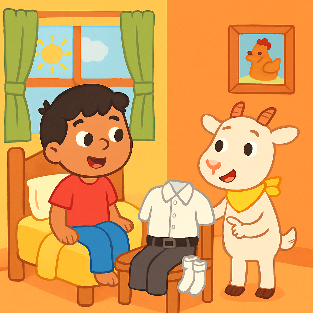 Getting my autistic child into school uniform without a fight — opening panel