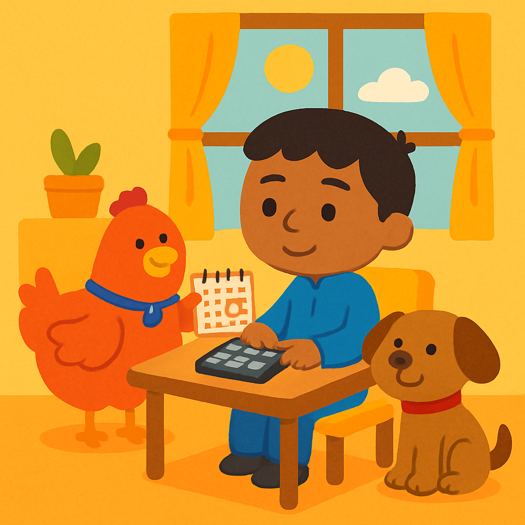 Preparing my autistic child for exam day — opening panel