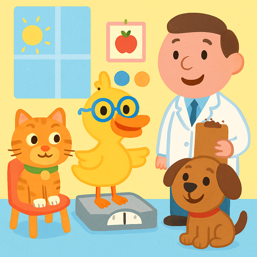 General doctor visit for autistic nonverbal child — opening panel