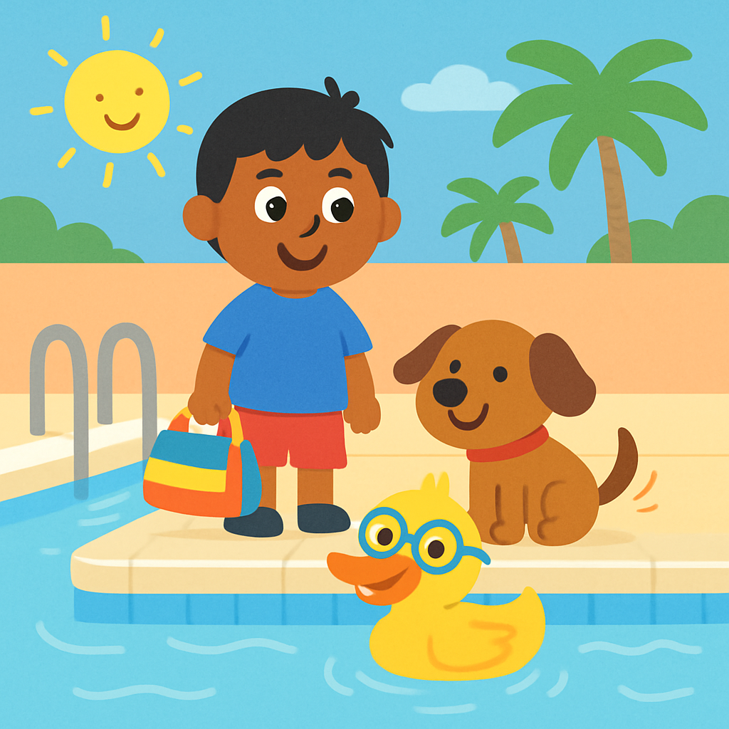 Taking my autistic child to a swimming pool — opening panel