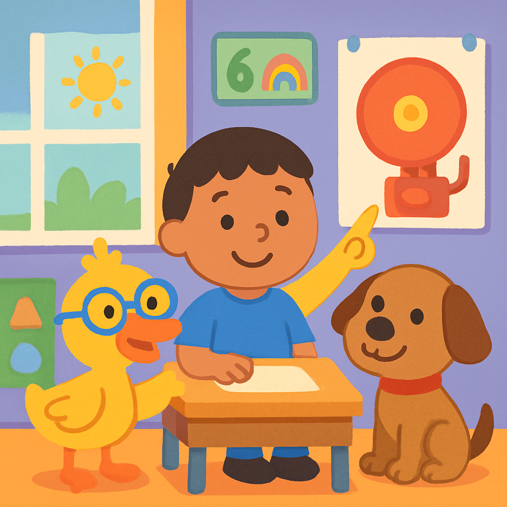 Fire drill at school — preparing my autistic child — opening panel