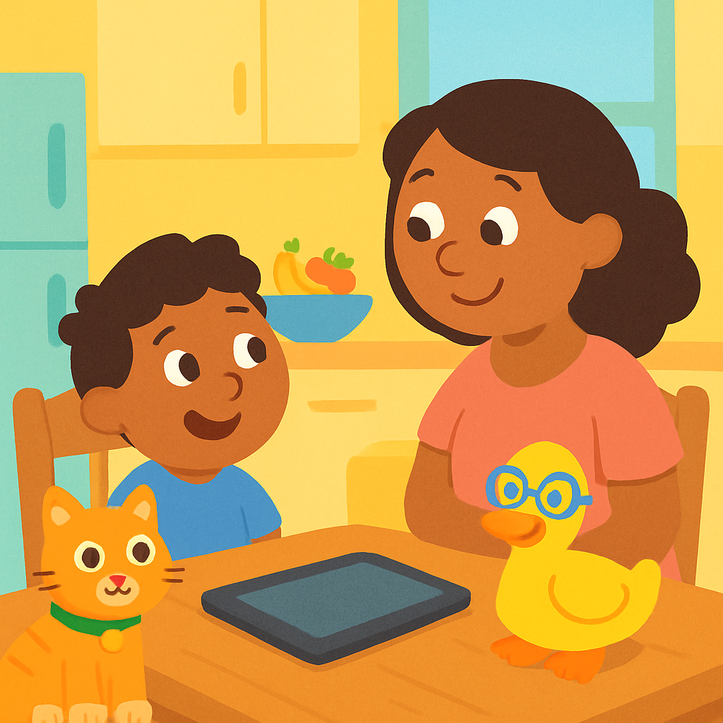 Getting my nonverbal child to tell me about their day — opening panel
