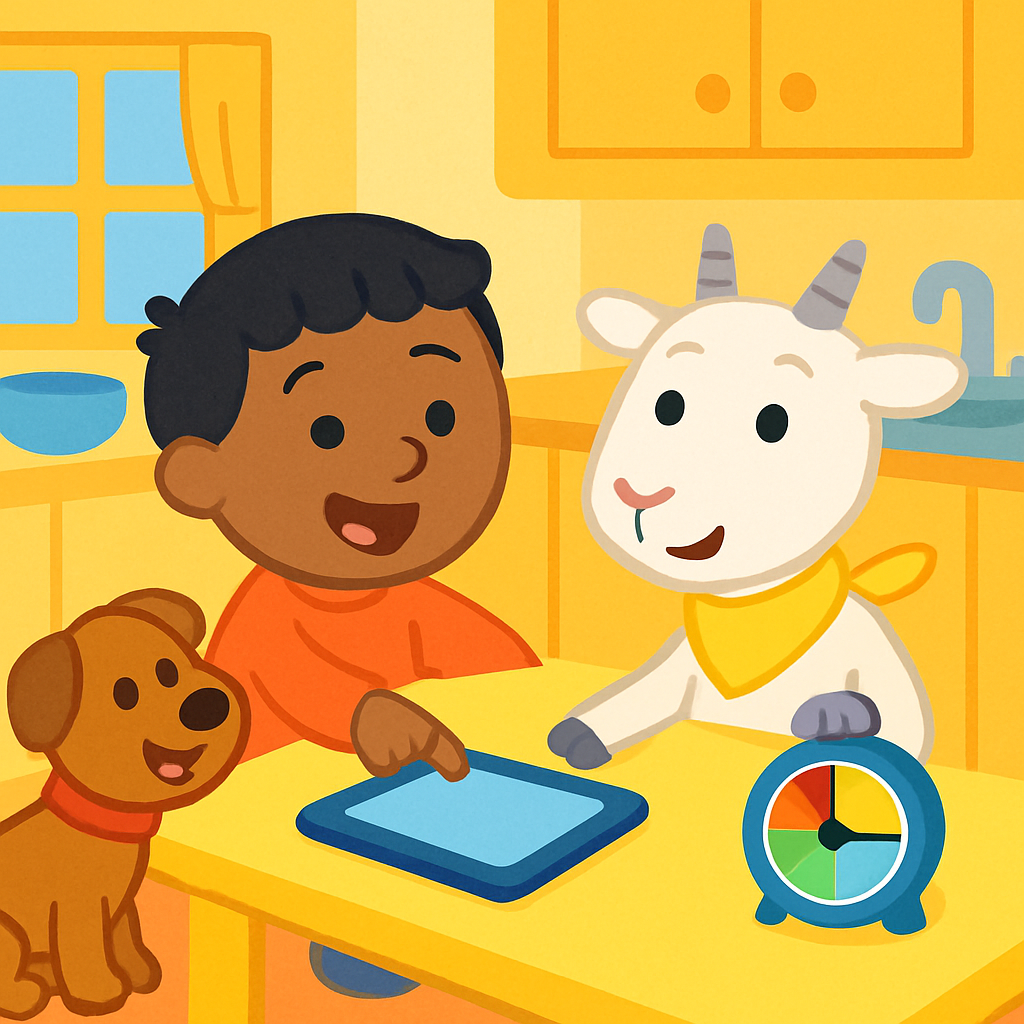 How to teach my autistic child to wait — opening panel