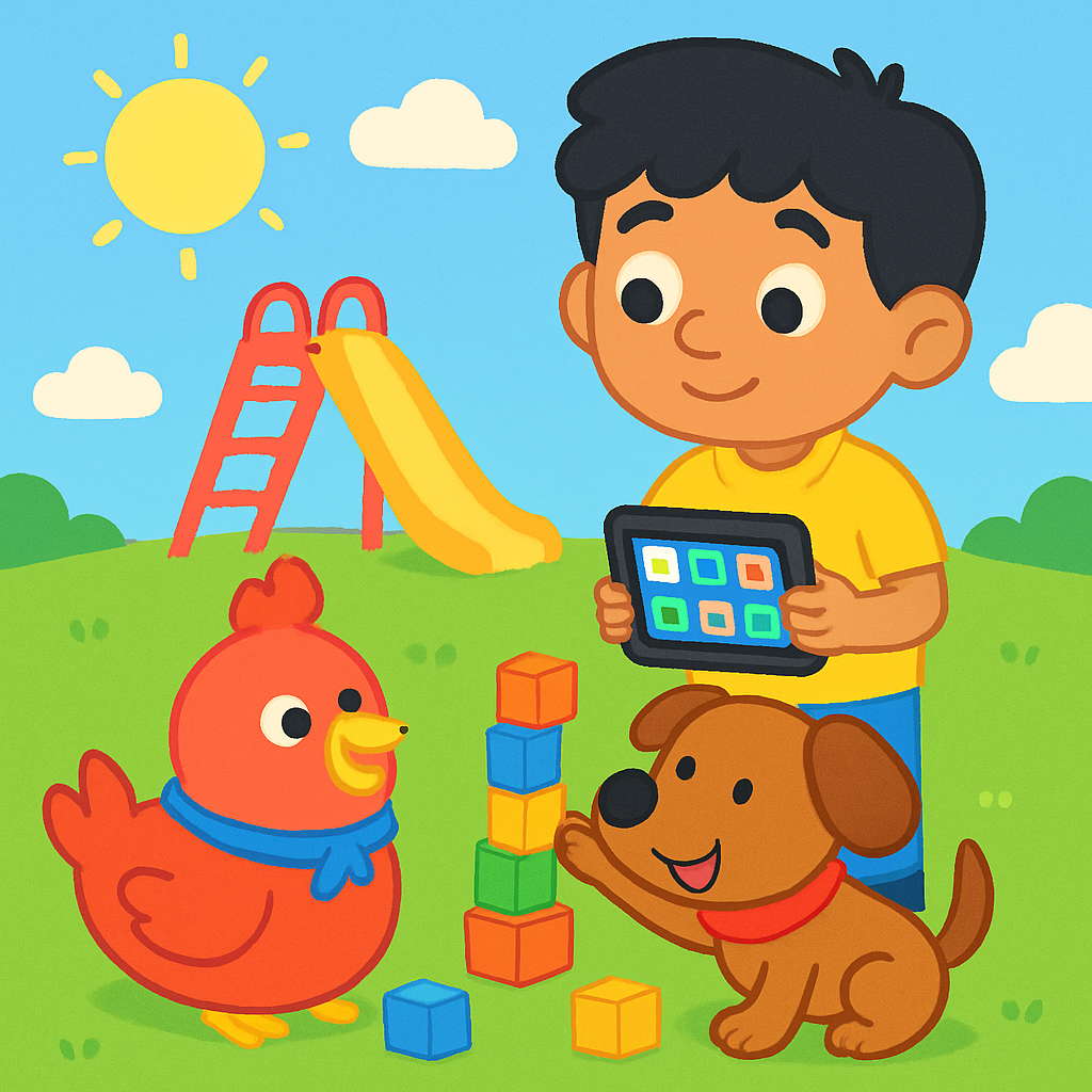 Teaching my autistic child to join a game in progress — opening panel