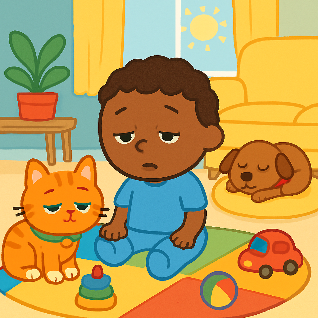 My autistic child doesn't say 'I'm tired' — teaching — opening panel
