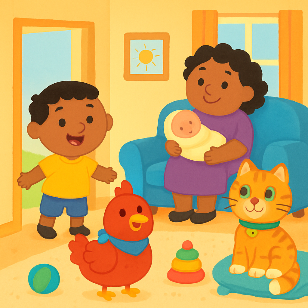 How my autistic child should behave with babies — opening panel
