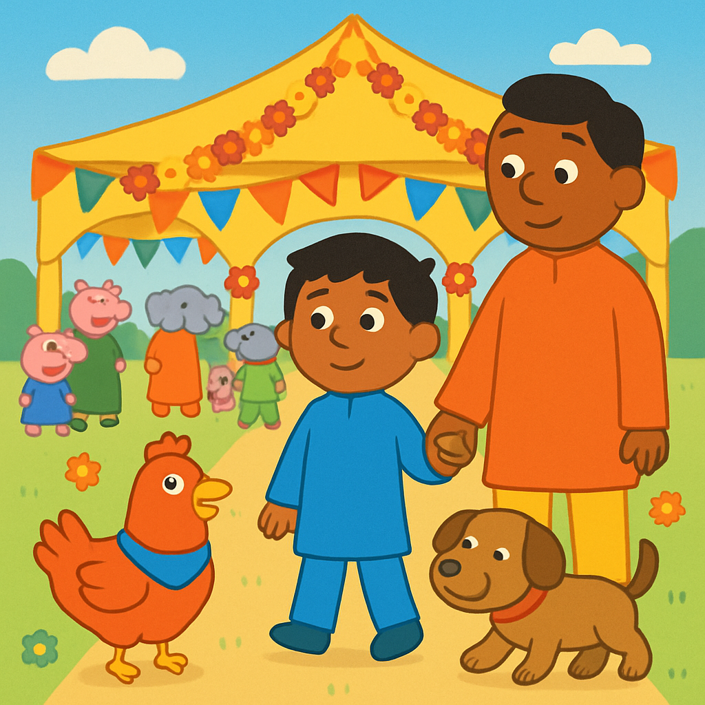 Taking my autistic child to Ganpati / Durga Puja pandal — opening panel