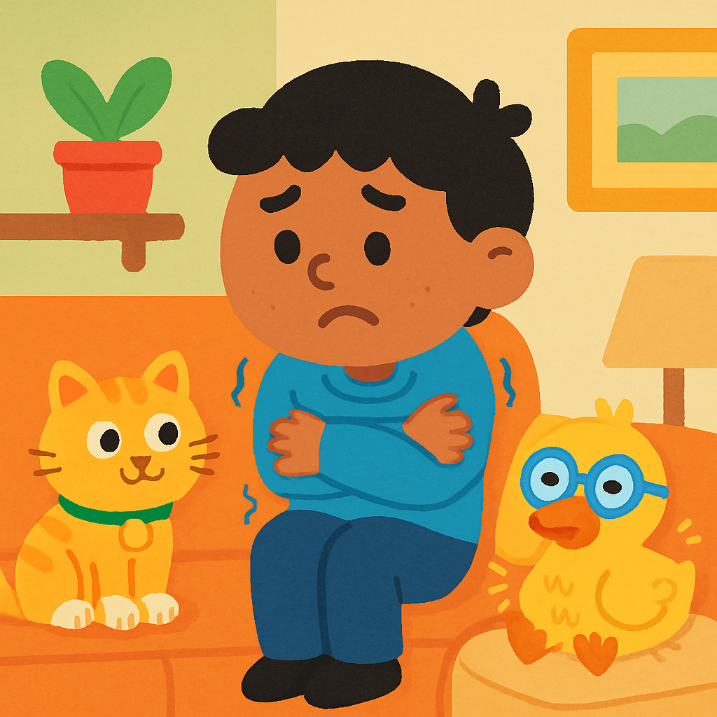 Teaching my autistic child to say 'I'm cold' — opening panel