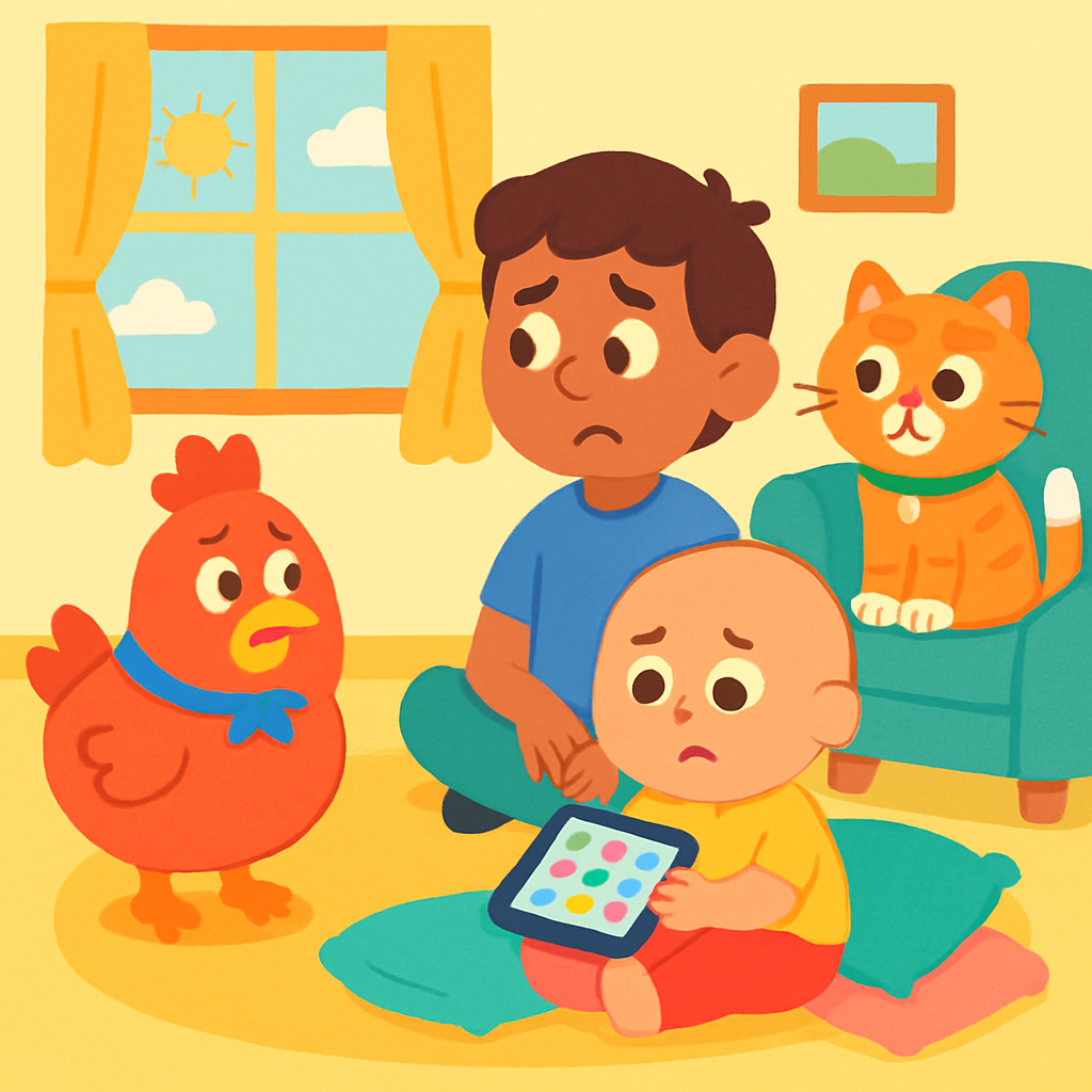 A child grabbed my autistic child's AAC device — what do we do? — opening panel