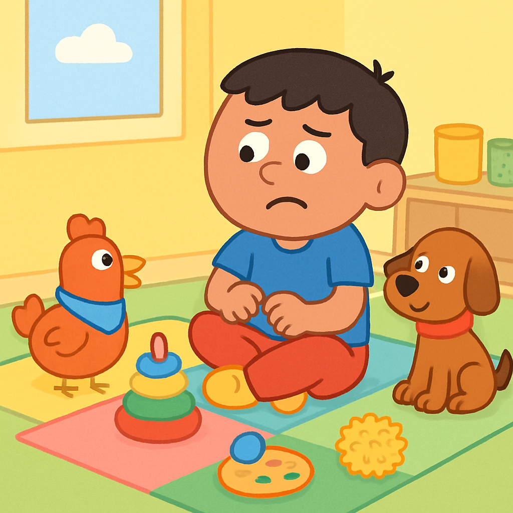 My autistic child needs to move a lot — why — opening panel