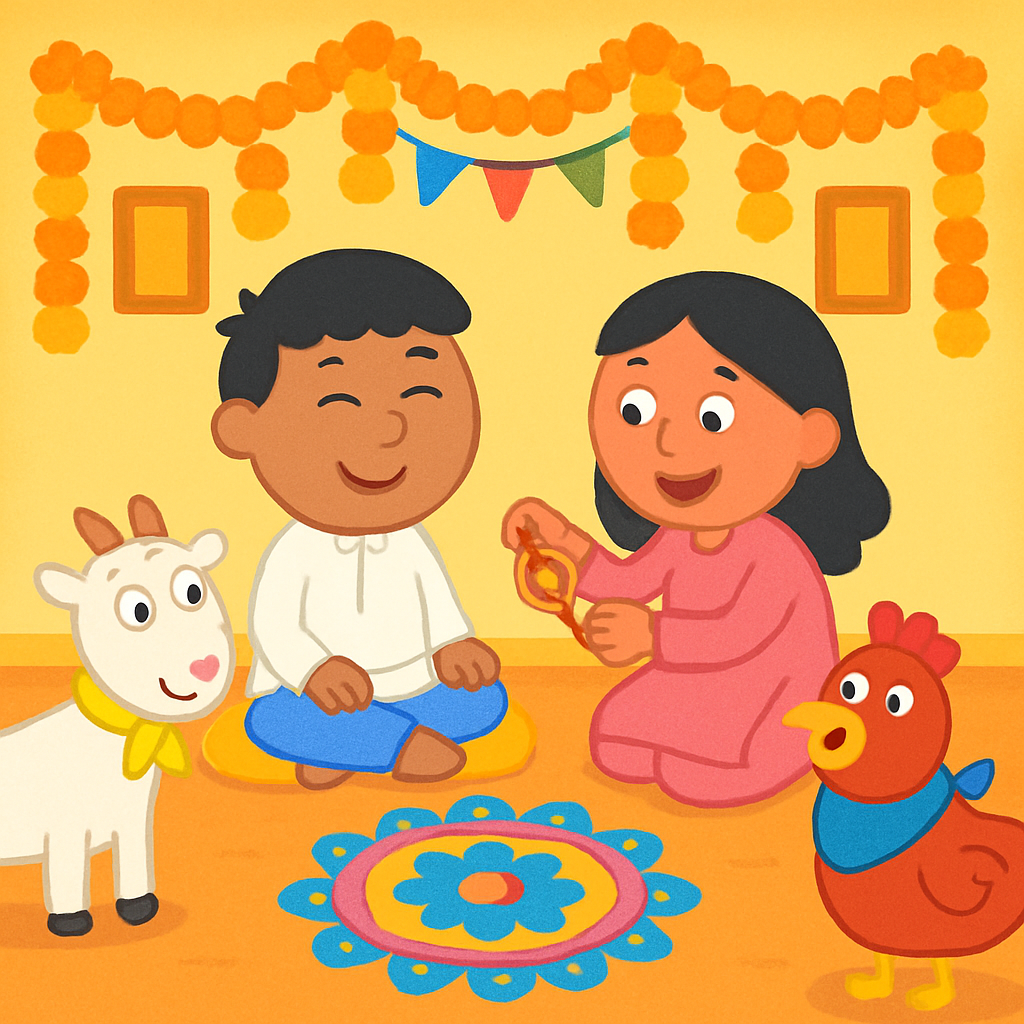 Rakhi with my autistic sibling — easy rituals — opening panel