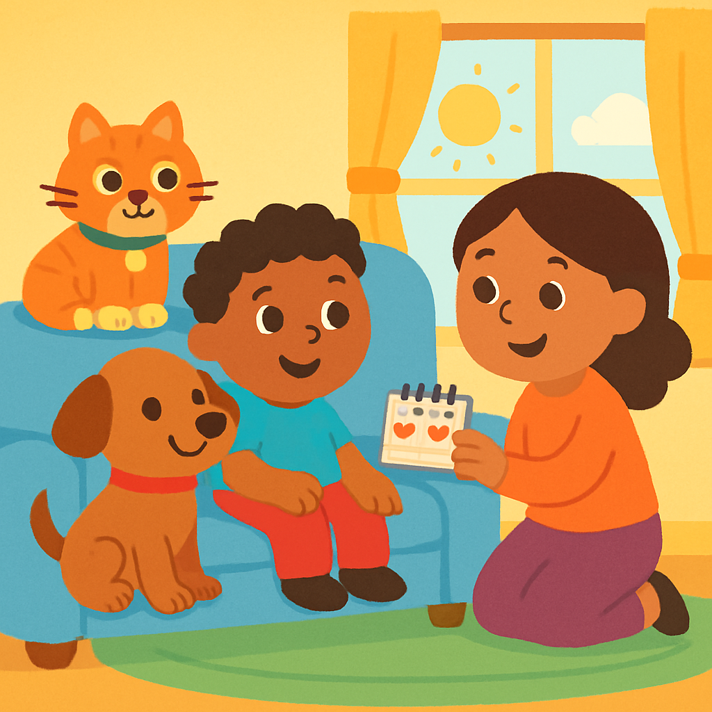 Papa is in the hospital for two days — explaining to my autistic child — opening panel