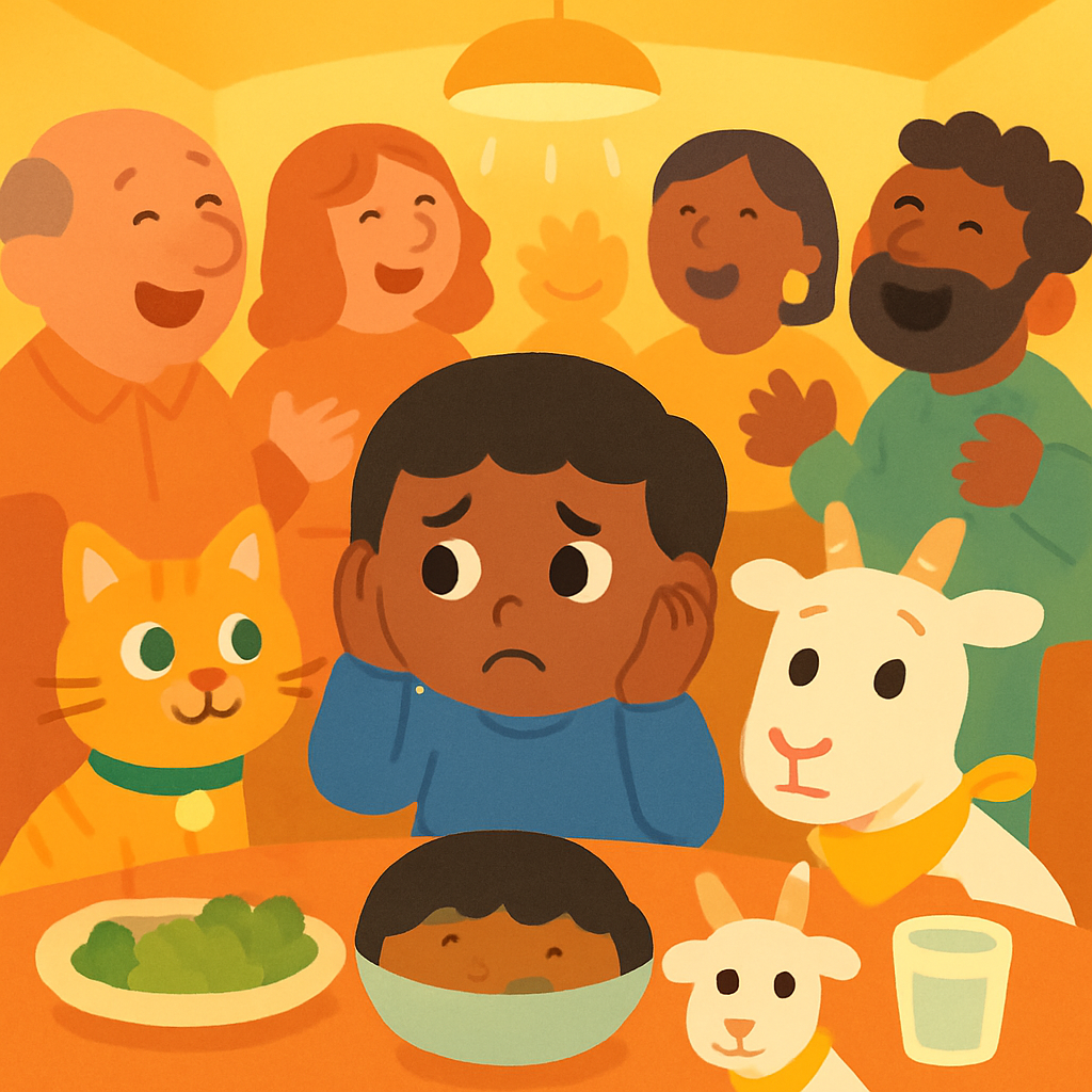 My autistic child needs a quiet room but can't ask — AAC script — opening panel