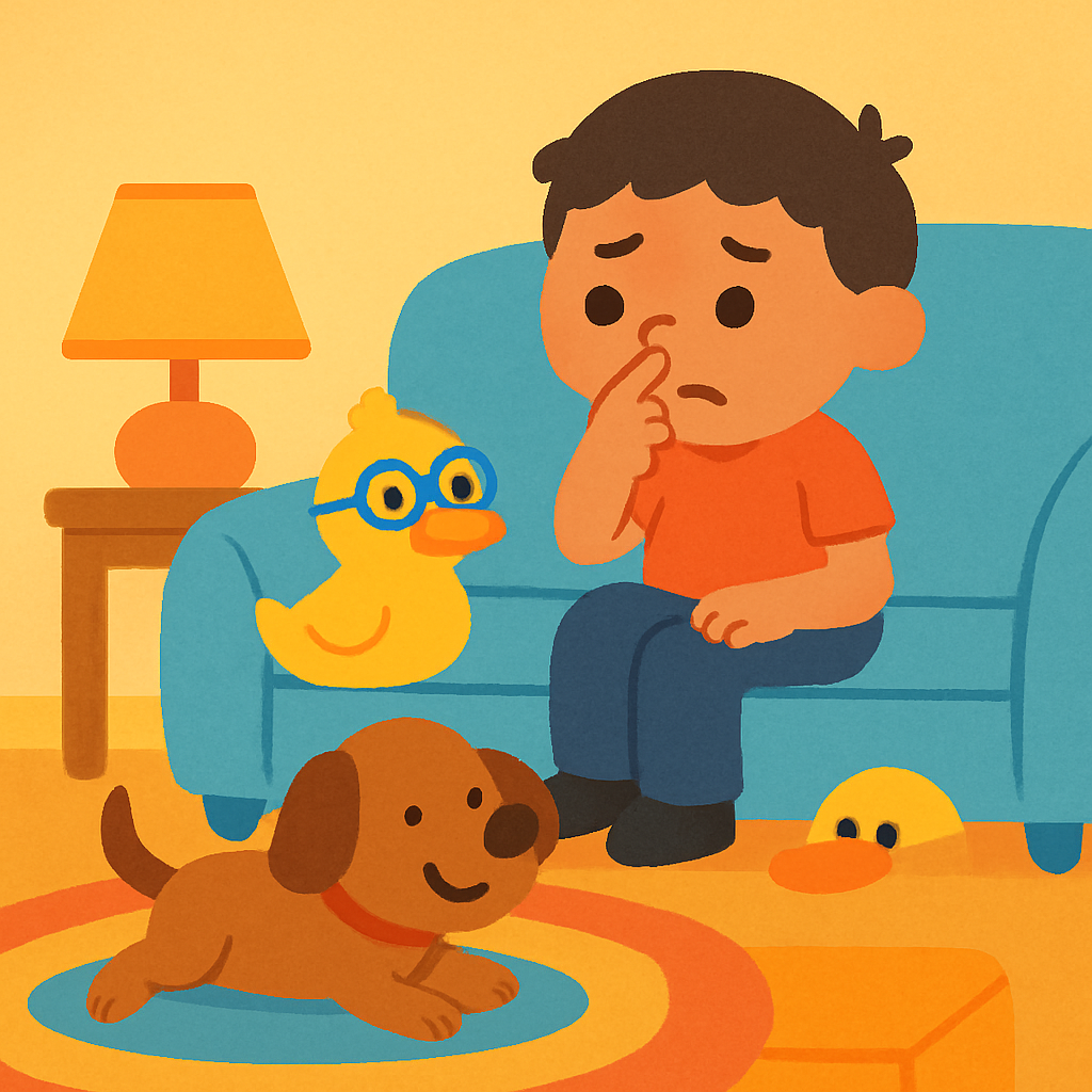 Strong smells upset my autistic child — sensory guidance — opening panel